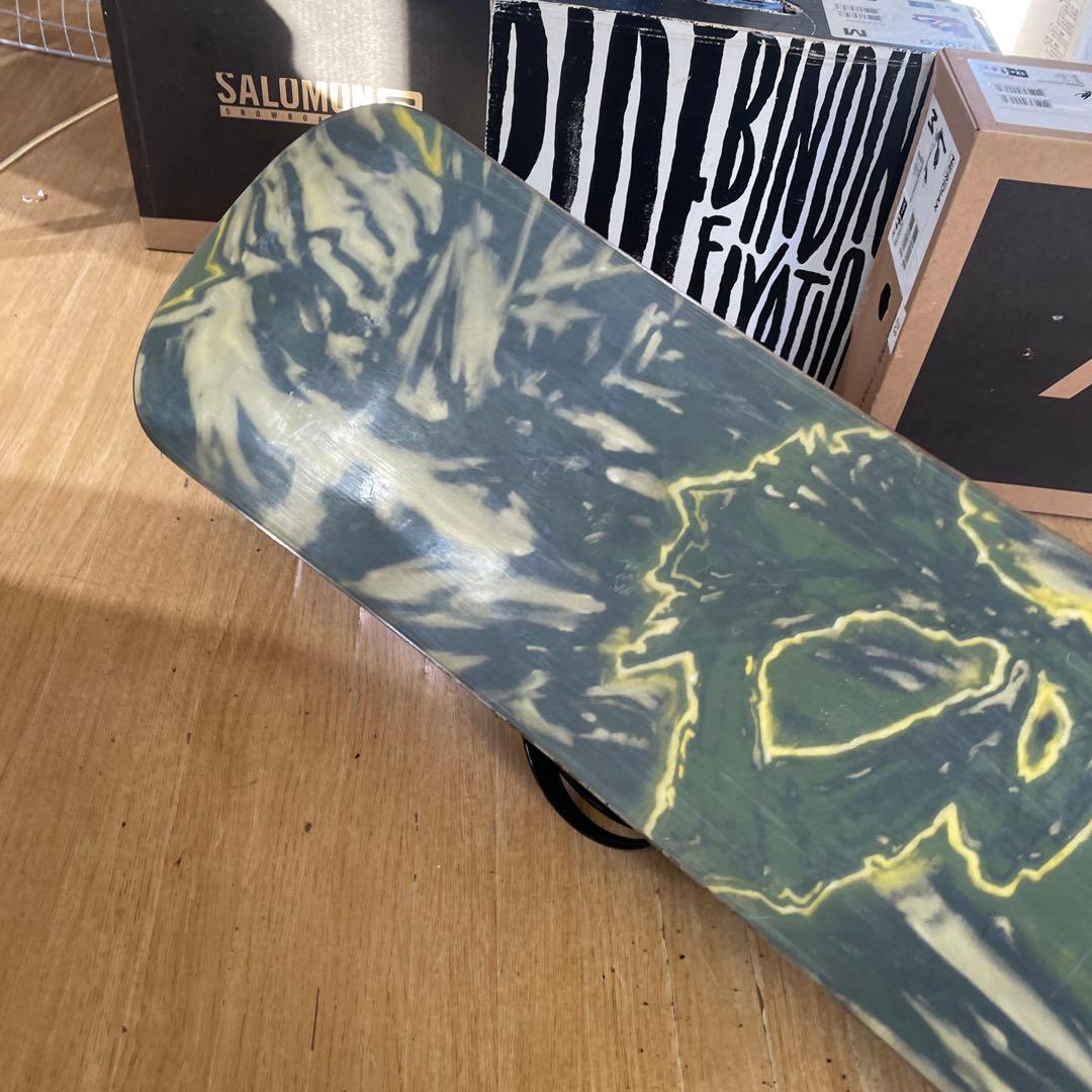 BURTON×K2　バイン付きスノーボードセット　テリエモデル　バートン