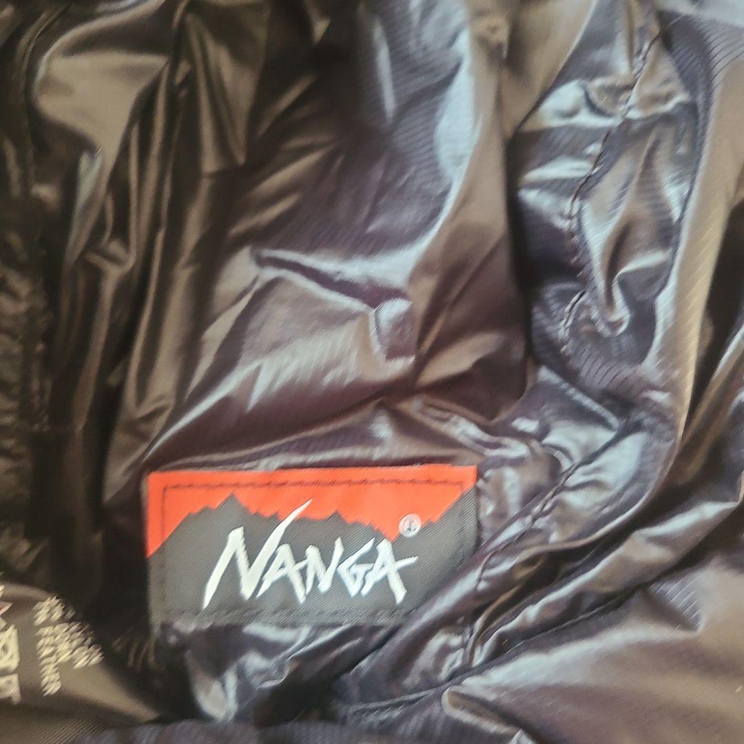 NANGA ブラックダウンキャップ