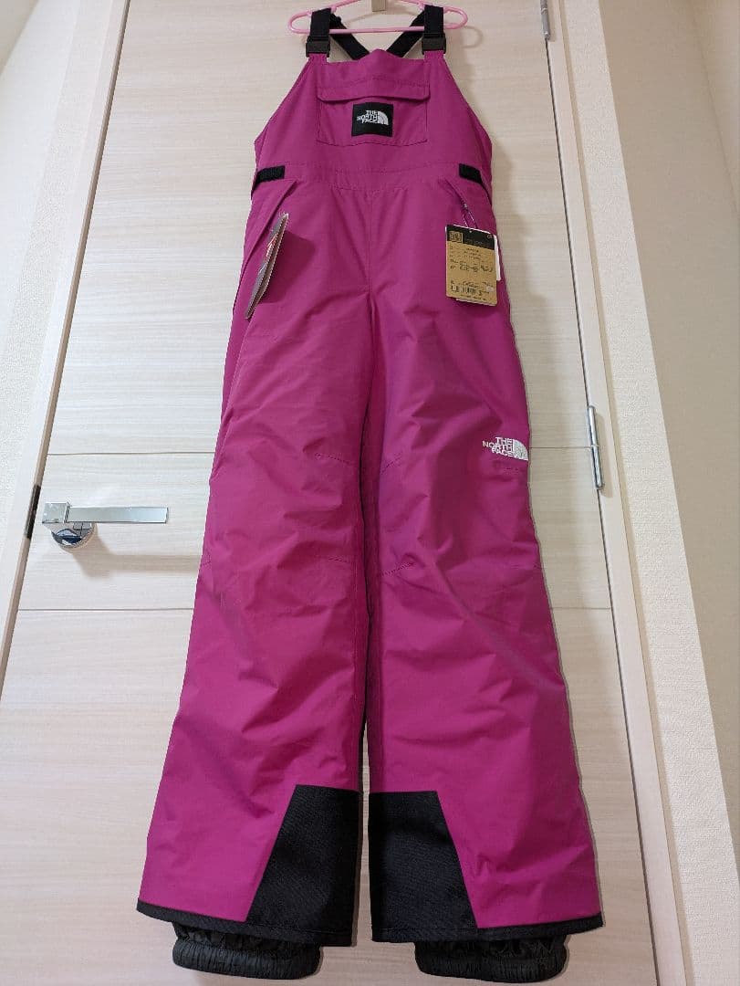 【150】ノースフェイス キッズ スノーインサレーションビブ スノーパンツ