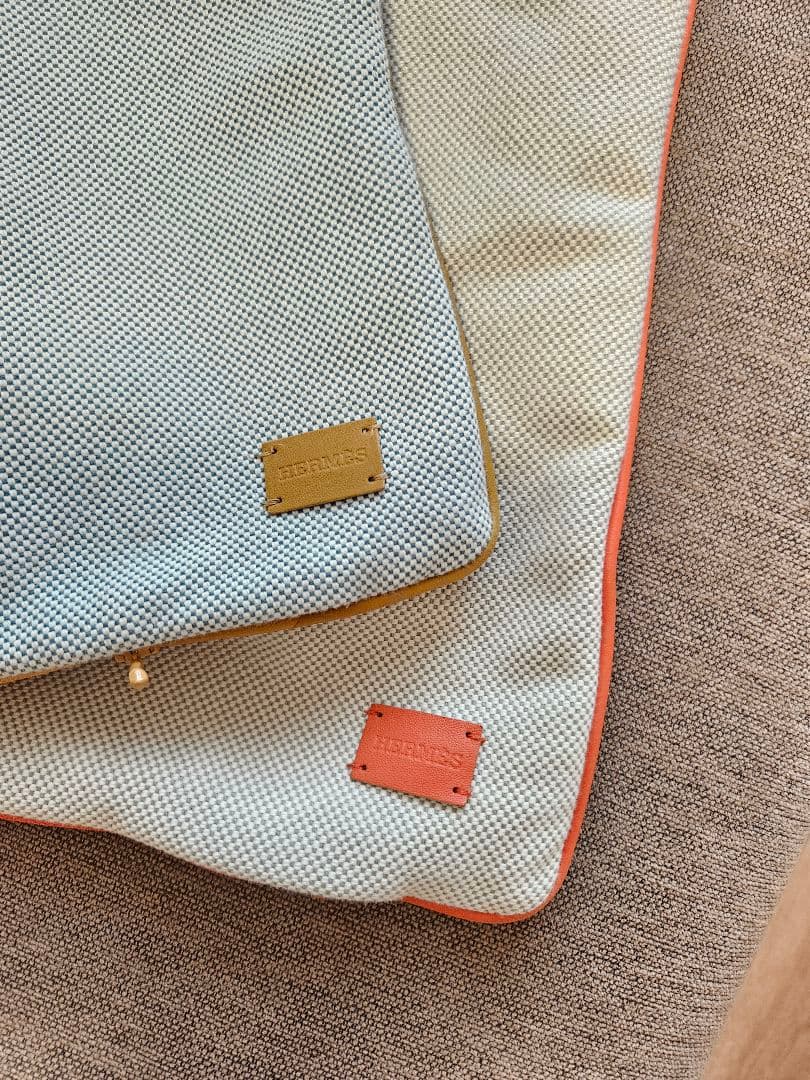 エルメス リバーシブルクッションカバー2枚セット