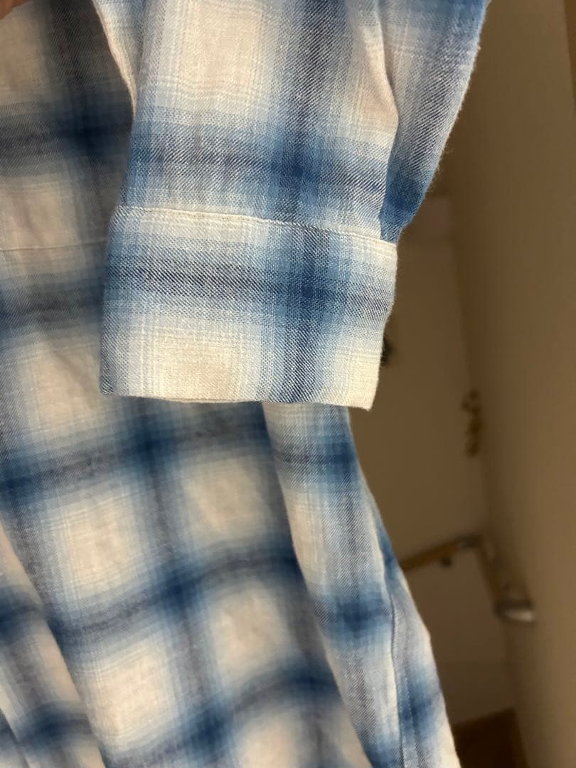 トップス 25AW BEAMS PLUS -Open Collar Ombre Shirt