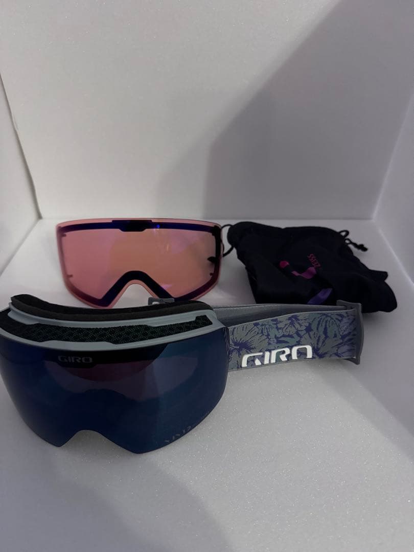 Giro ゴーグル ダークブルー 交換用レンズ付き