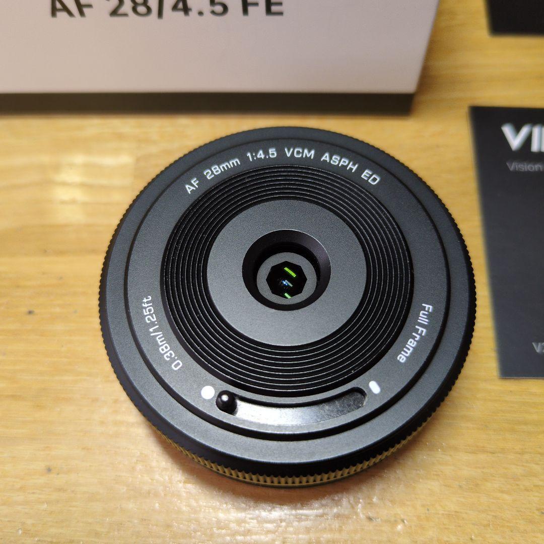 【値下】VILTROX AF 28/4.5 FE 単焦点レンズSONYフルサイズ
