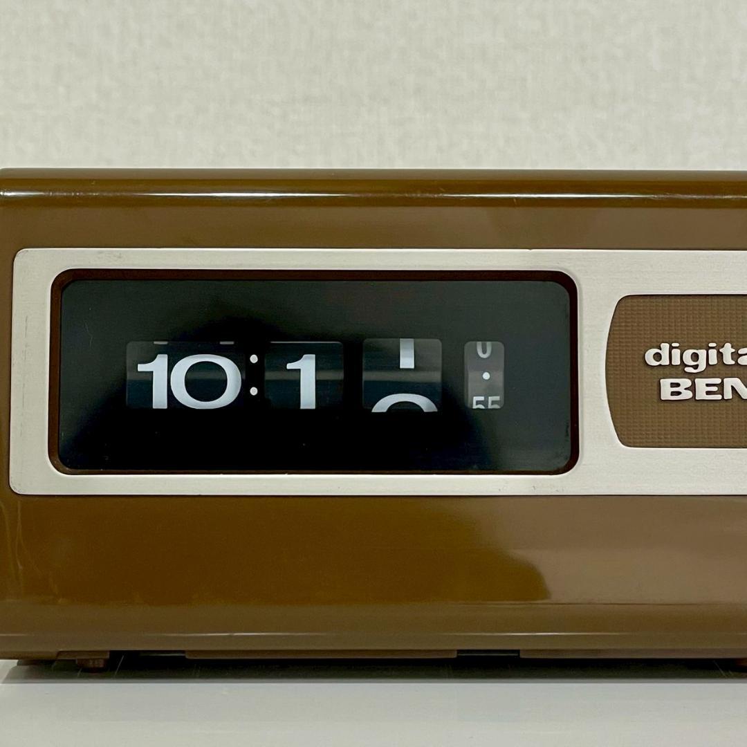 70's 堀田時計店 ドラムクロック 置時計 昭和レトロ 50Hz ヴィンテージ