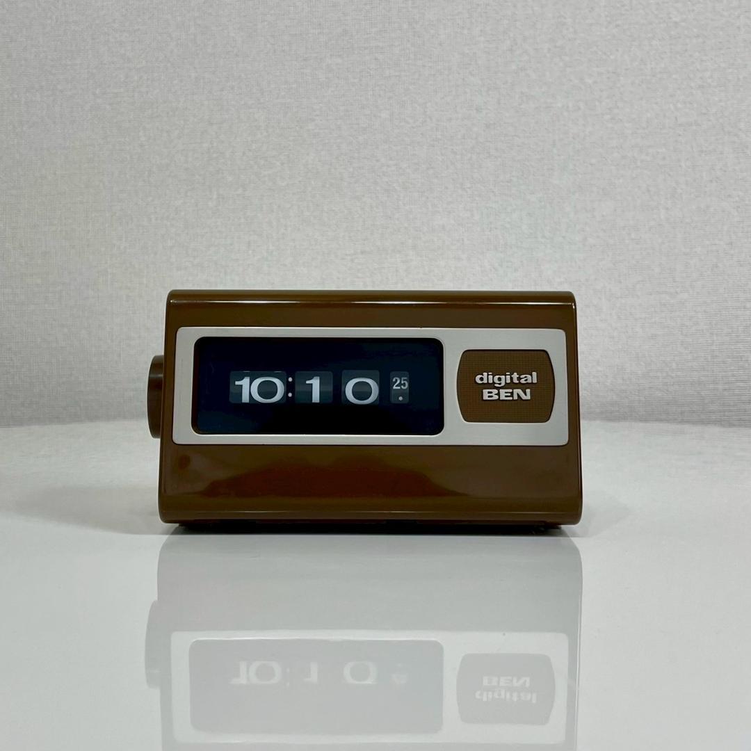 70's 堀田時計店 ドラムクロック 置時計 昭和レトロ 50Hz ヴィンテージ