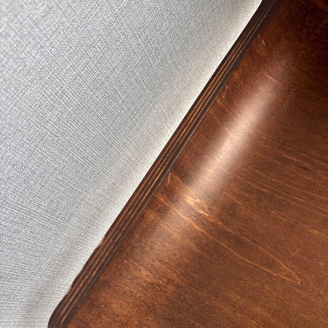 ブラウン木製デスク ヴィンテージ