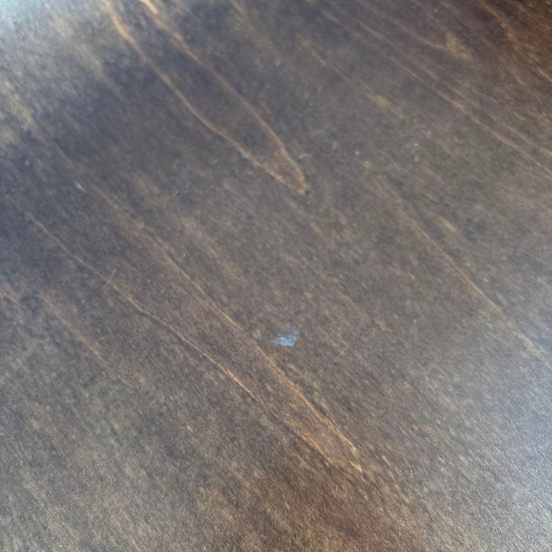 ブラウン木製デスク ヴィンテージ