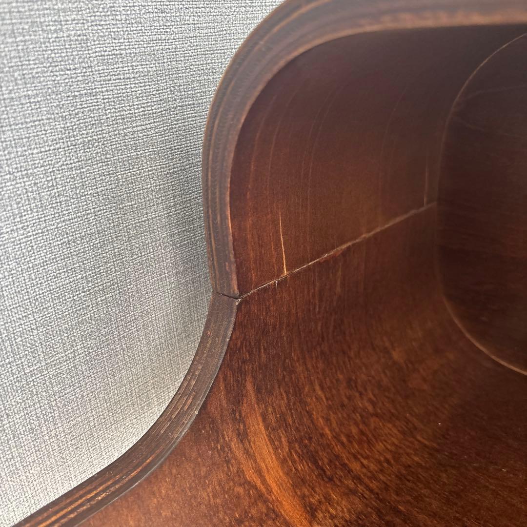 ブラウン木製デスク ヴィンテージ