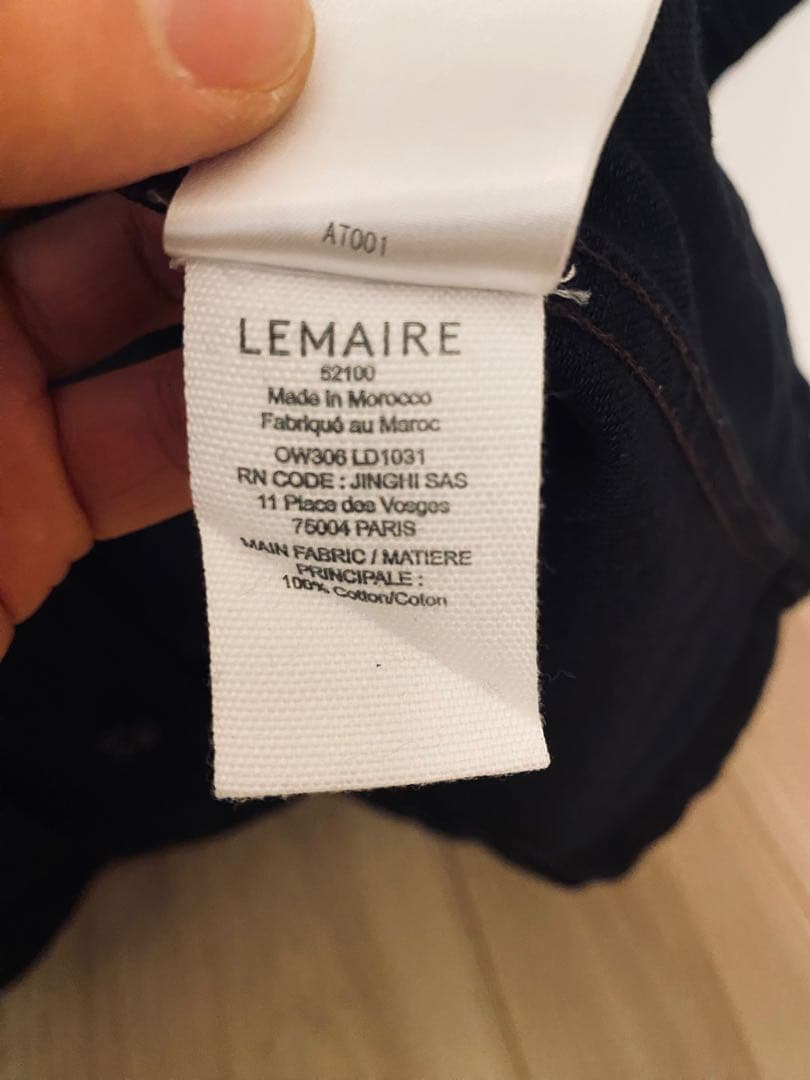 新春割 LEMAIRE(ルメール) BOXY JACKET Black S