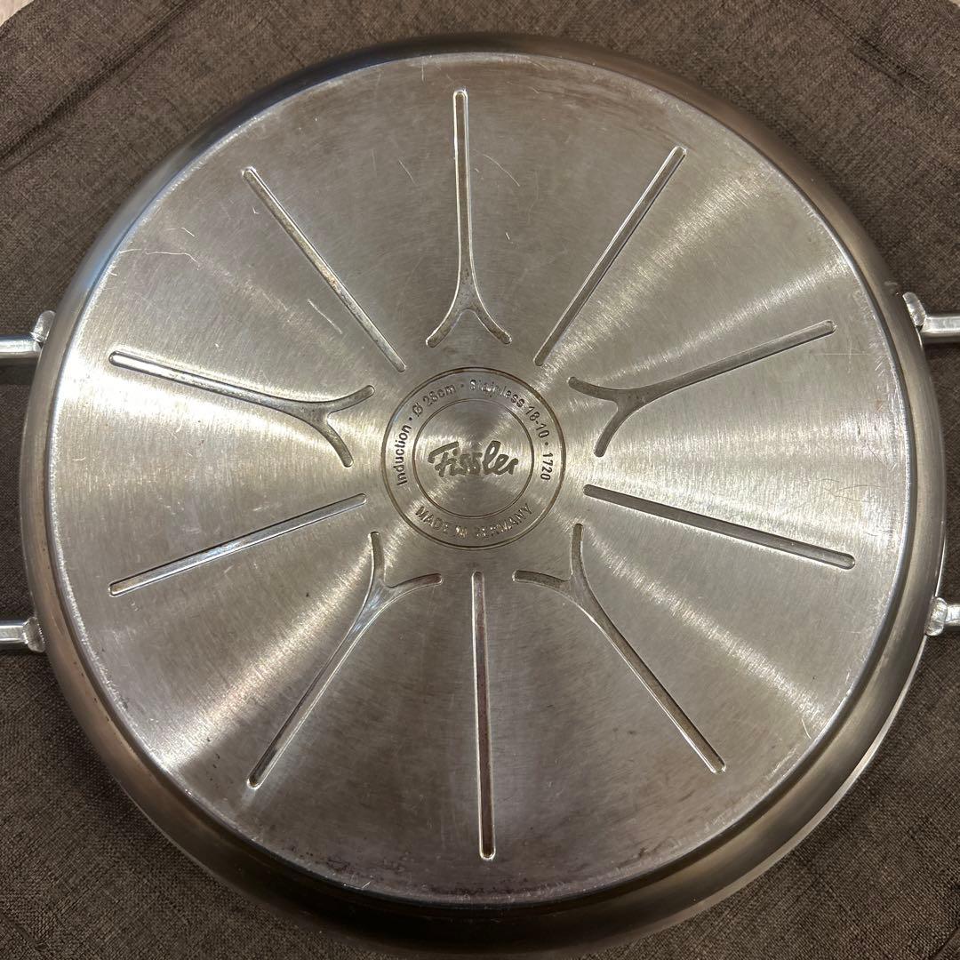 Fissler ステンレススチール 両手鍋 7点セット　IH