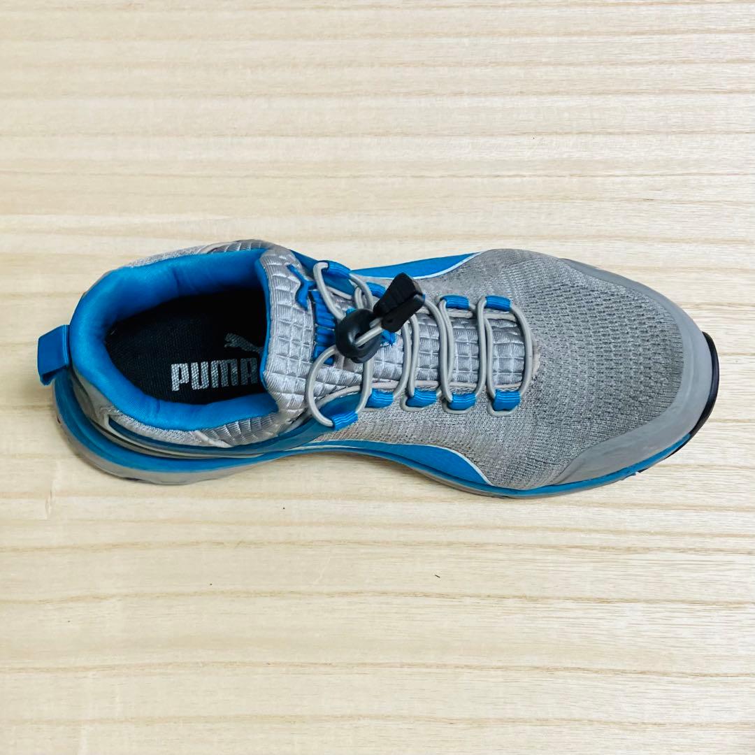 プーマ PUMA 安全靴 エキサイト 2.0 グレー/ブルー 25.5cm