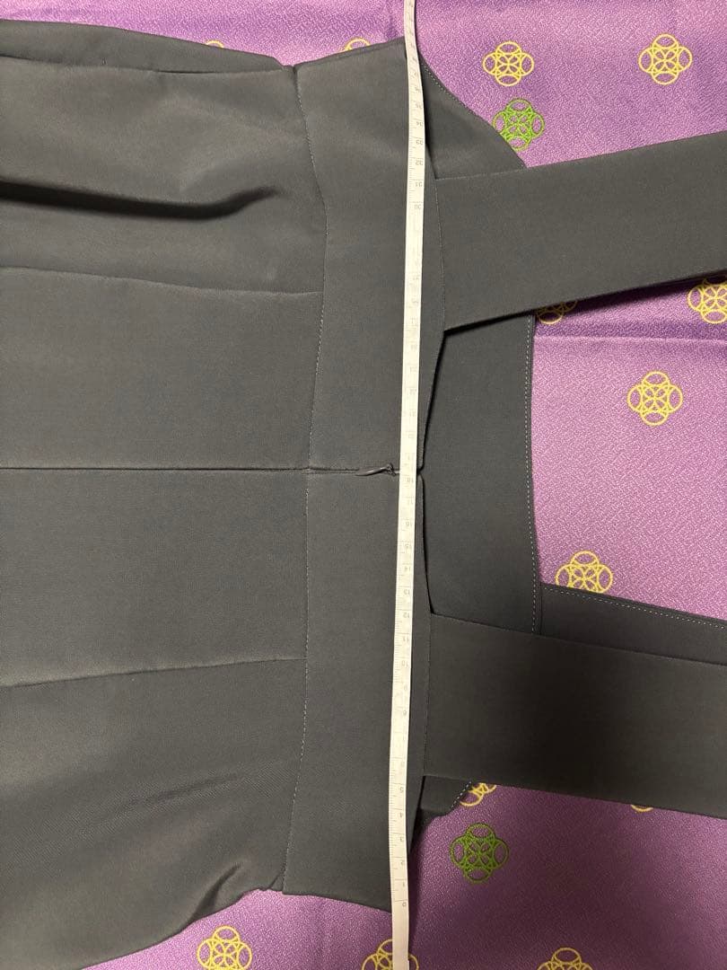 ENFOLD WIDE-CULOTTES OVER-ALLS グレー