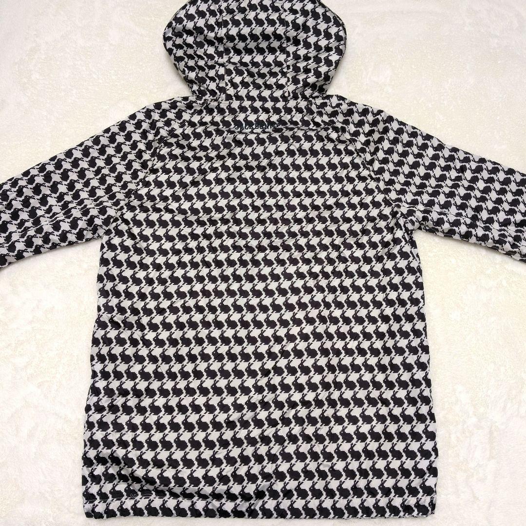 ジャックバニー♡ラビット総柄 フード付き ナイロンジャケット M パーリーゲイツ