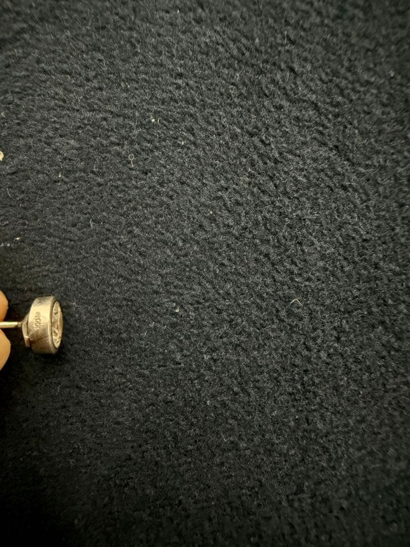 【天然ダイヤモンド0.5ct】Pt900 プラチナ 片耳ピアス 高級感 美品