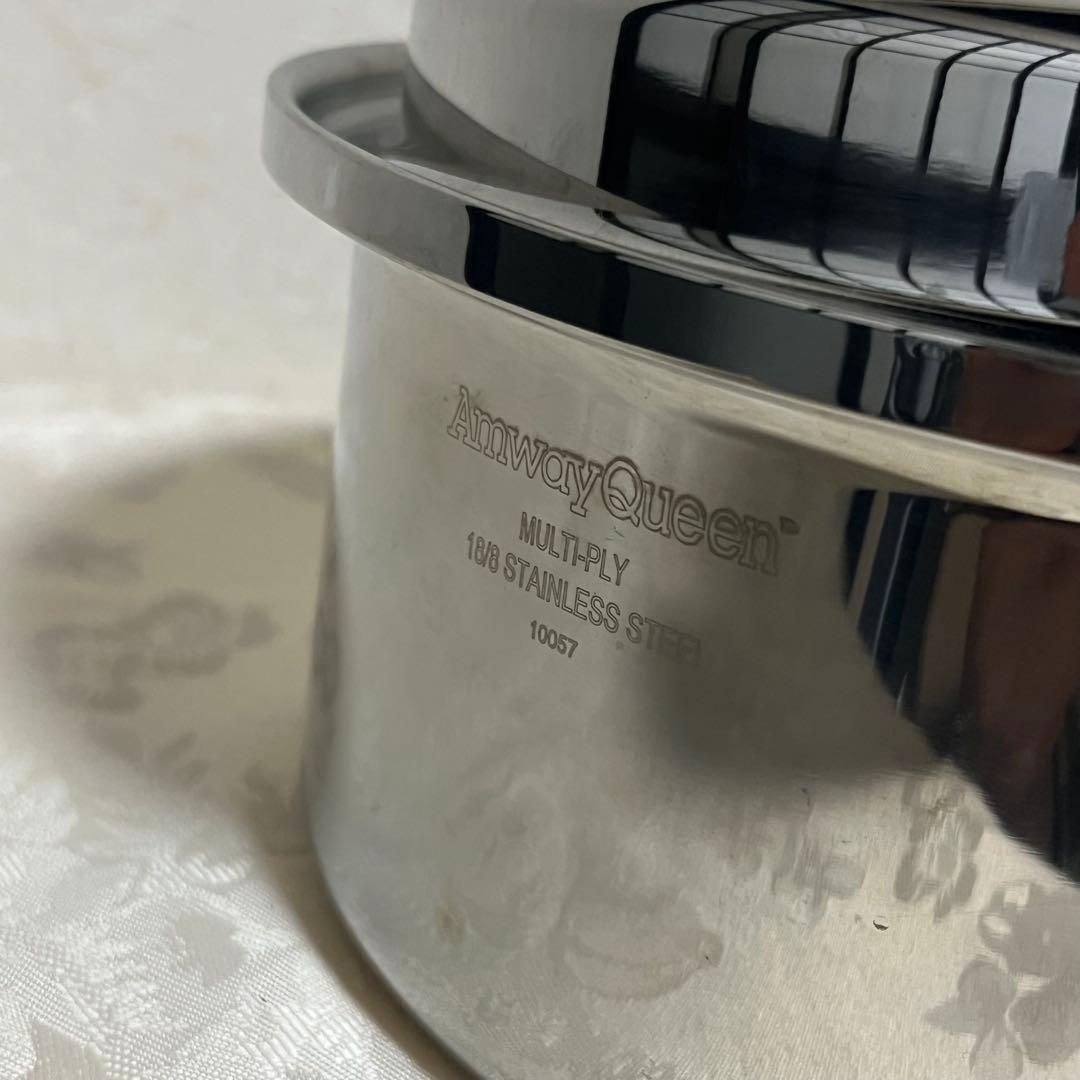 【AmwayQueen】 新品☆美品☆蒸し器☆中型鍋☆両手鍋☆片手鍋☆セット売り