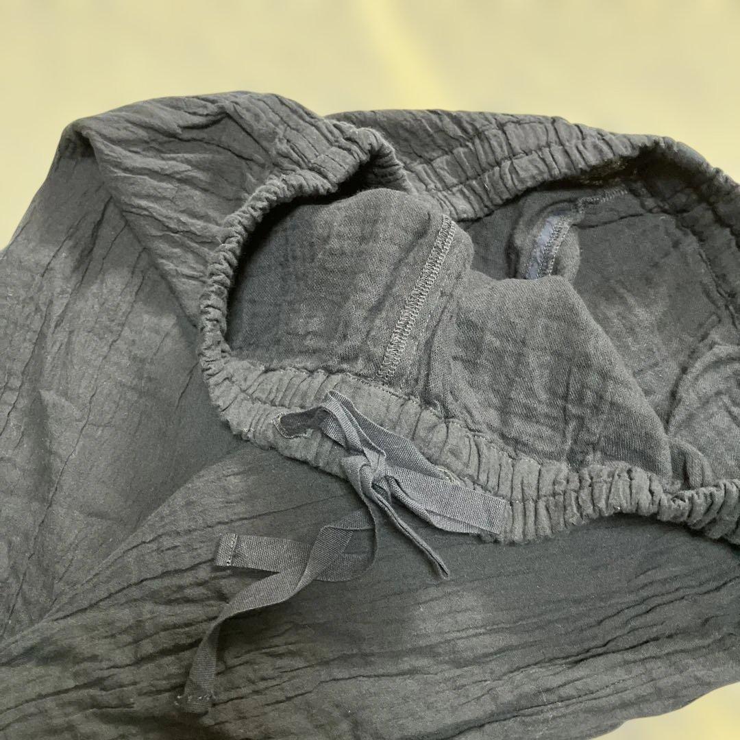 群言堂　綿100%パジャマセット M ネイビー　未使用