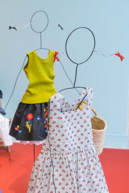 Bonpoint♡チェリー エプロンドレス 10A