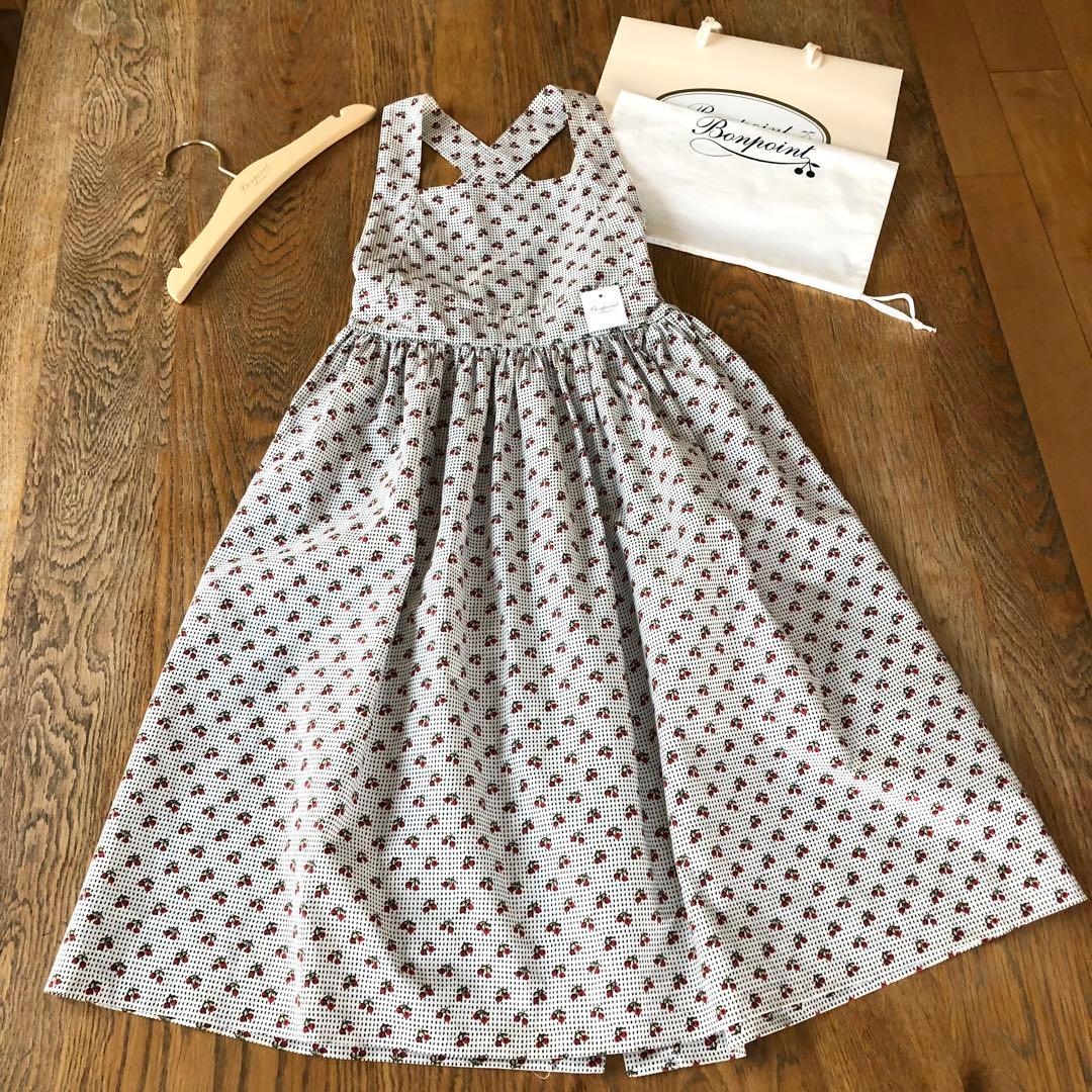 Bonpoint♡チェリー エプロンドレス 10A