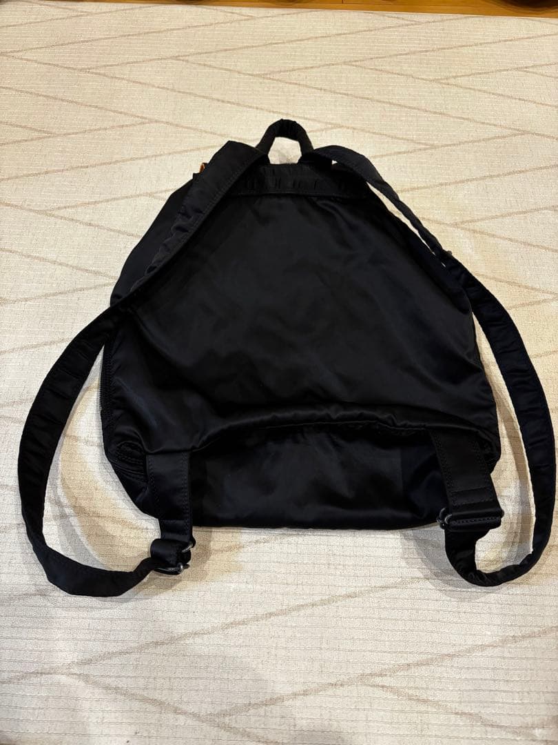 PORTER ブラックバックパック タンカー