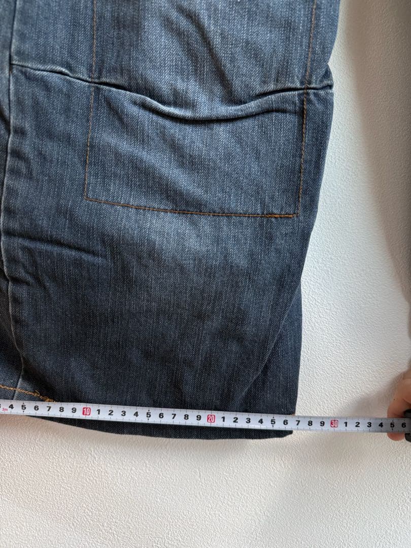 マリテフランソワジルボー デニムパンツ ワイドパンツ 34×32 バギー