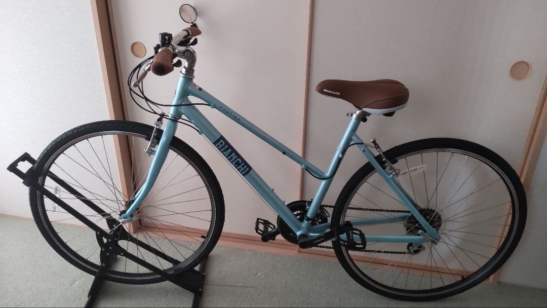 新春セール今だけ☆ほぼ新車☆Bianchi Cortinaクロスバイクサイズ50