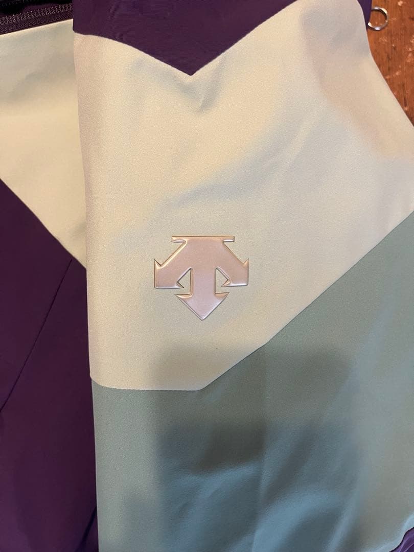 いっぺー様専用DESCENTE スキーウェア フード付き 紫/緑/赤