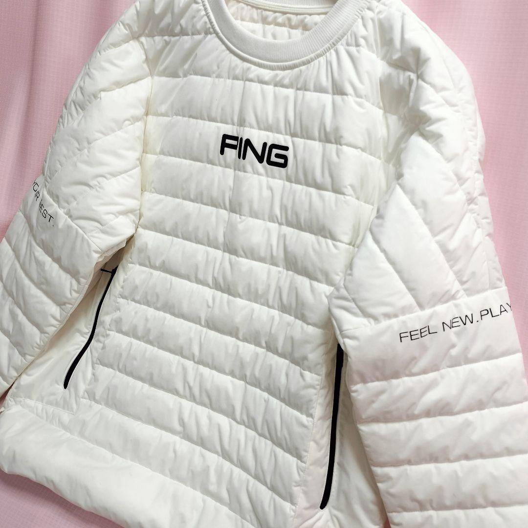 23年モデル PING ダウン ジャケット スニード プルオーバー Lサイズ