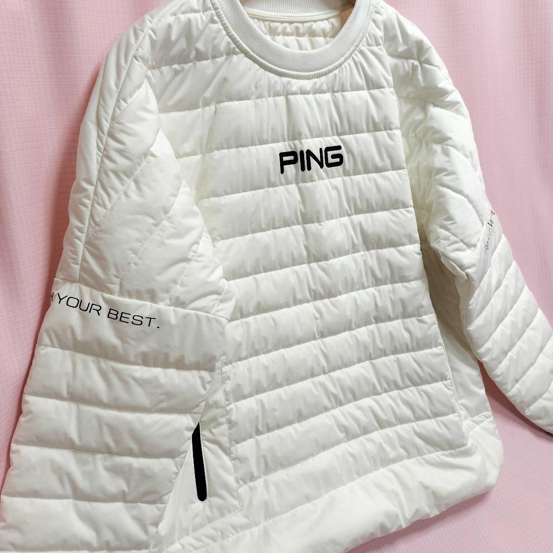 23年モデル PING ダウン ジャケット スニード プルオーバー Lサイズ