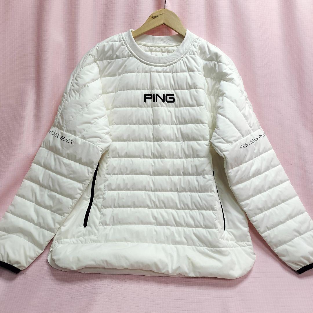 23年モデル PING ダウン ジャケット スニード プルオーバー Lサイズ