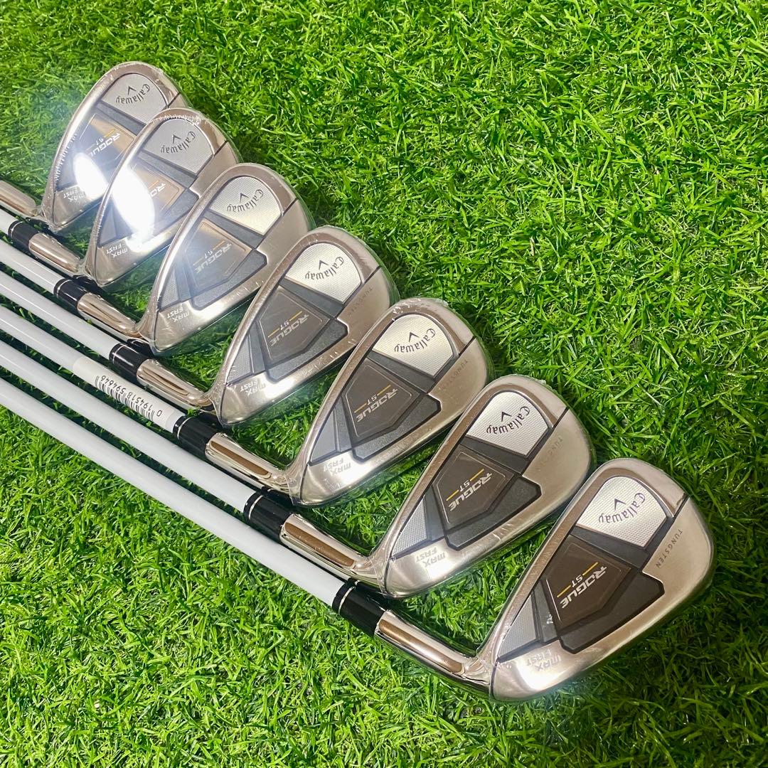 キャロウェイ ローグST MAXFAST アイアン 7本 レディース 右 新品