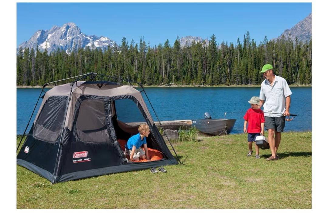 【新品・未使用】Coleman NEW インスタント テント4