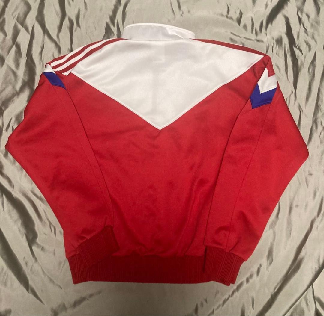 アディダス　ジャージ　デサント　バルーンシルエット　160サイズ　トリコロール