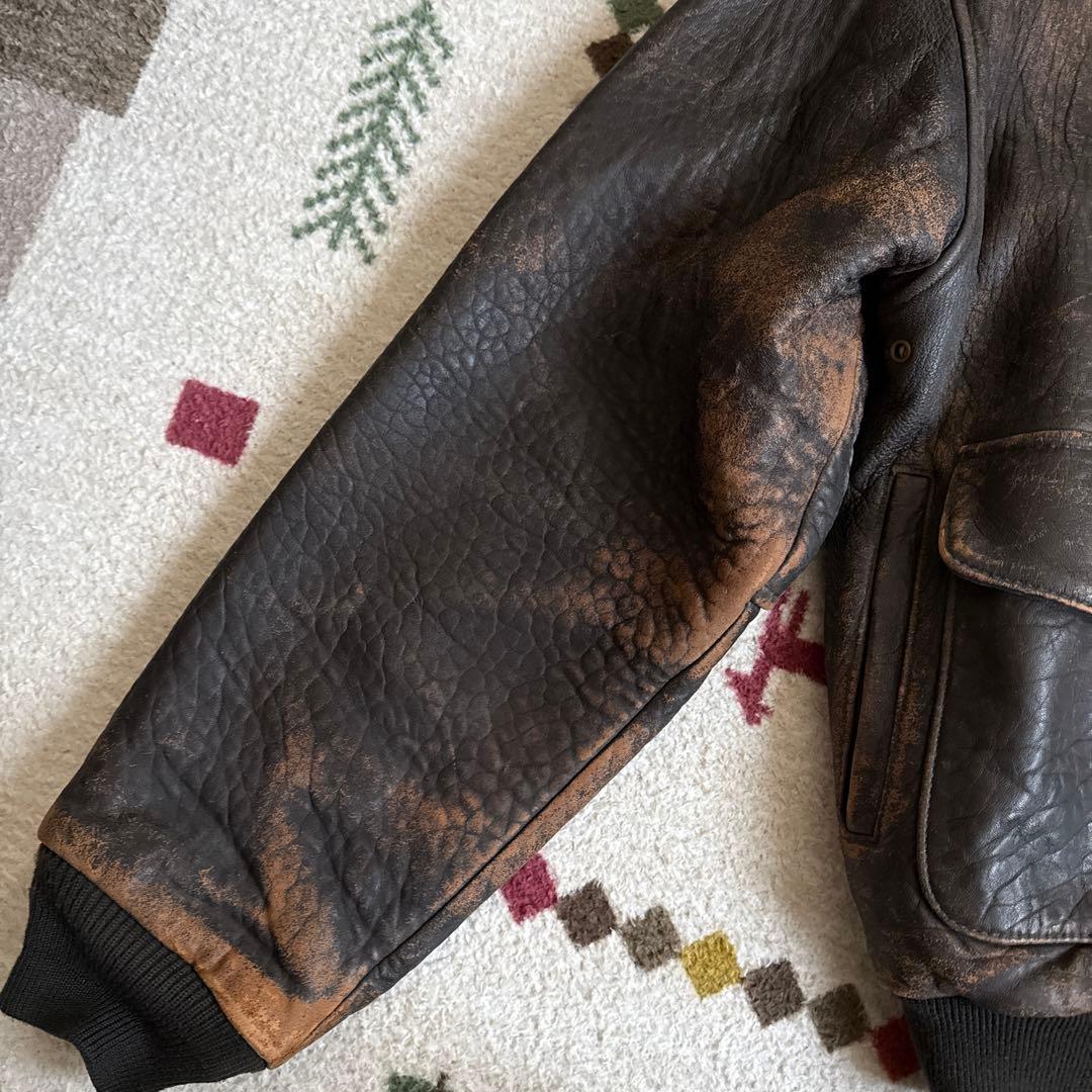 アヴィレックス a-2ビンテージ　韓国製　Lサイズ AVIREX