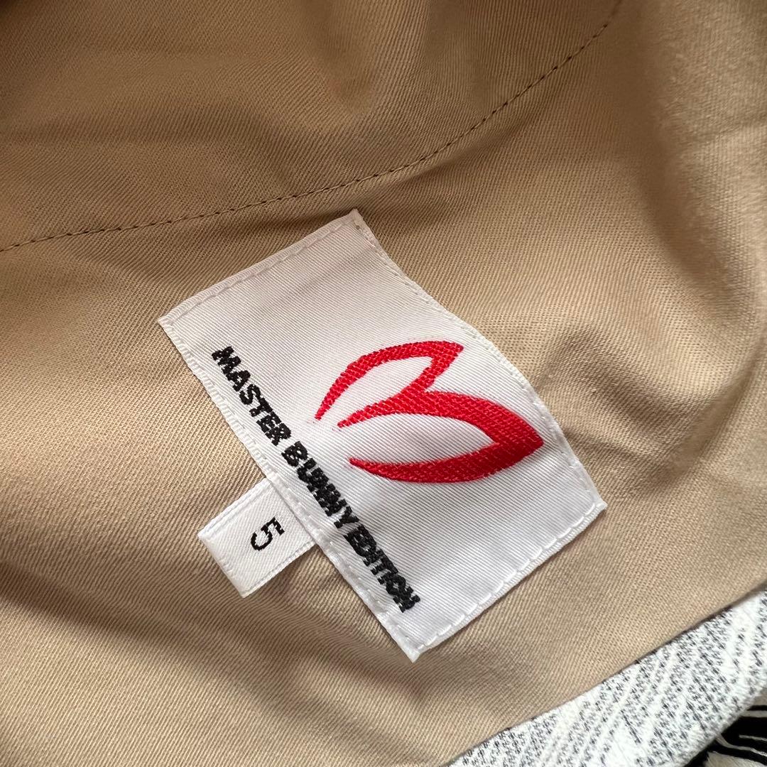 パーリーゲイツ　マスターバニー　千鳥柄　パンツ　ズボン　メンズ　ゴルフ　L 5