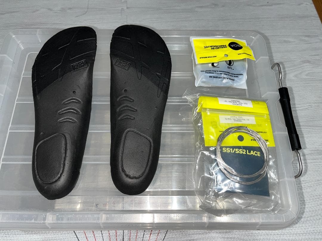 RIDE LASSO 25cm 使用回数少 BOAリペアフルキット付