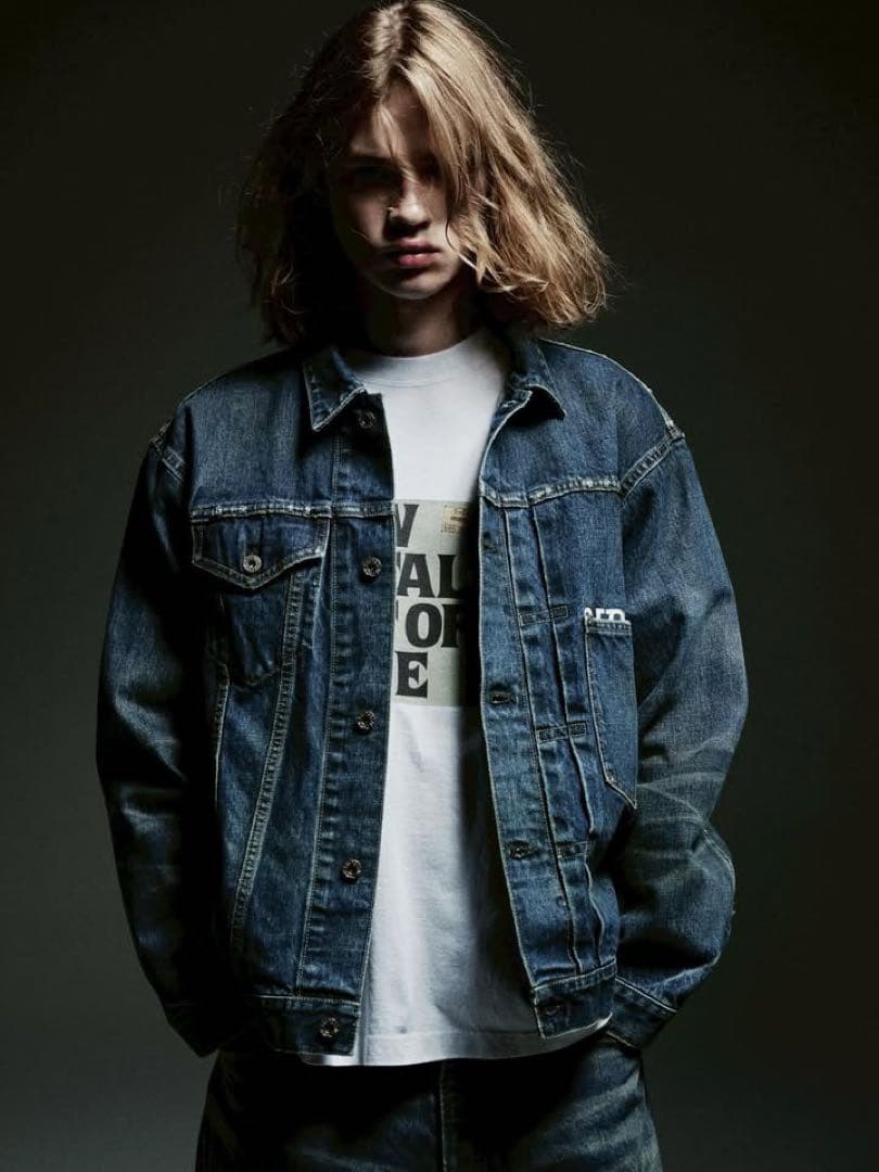 FRAGMENT × SEQUEL DENIM JACKET サイズL