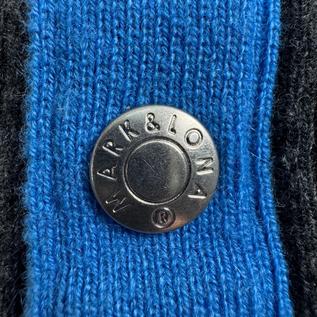 美品 MARK&LONA マークアンドロナ カシミヤ100 カーディガン 46