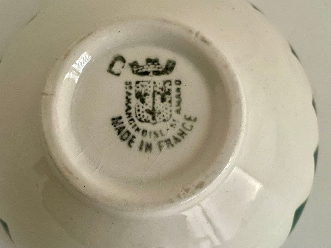 フランス　アンティーク 把手付きカップ