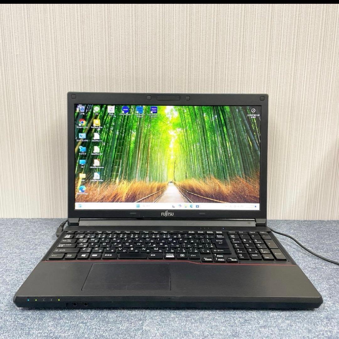 ノートパソコン　Windows11　オフィス付き　爆速SSD搭載　初期設定済み