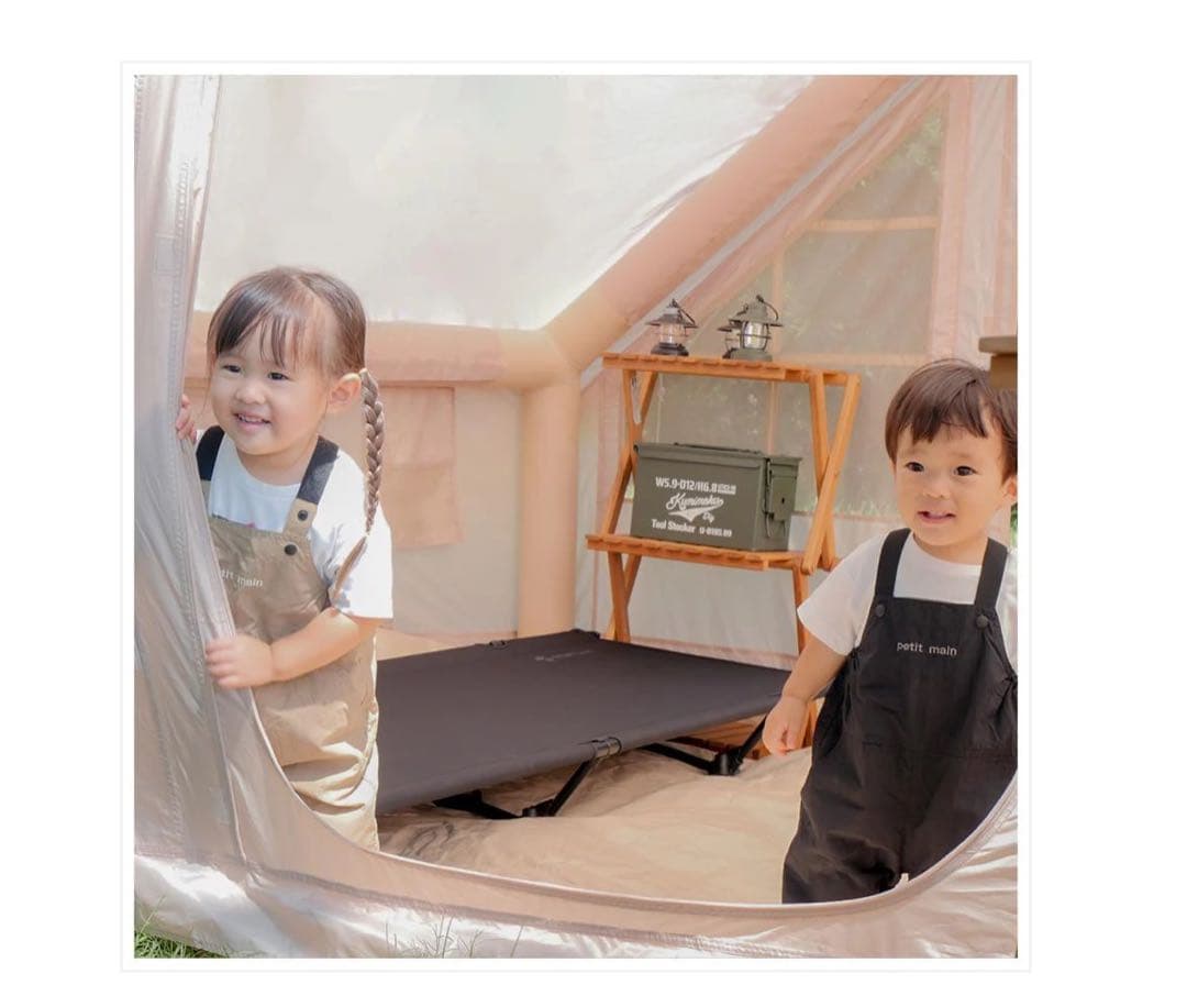 スタイリッシュテント エアーテント【べージュ】　1