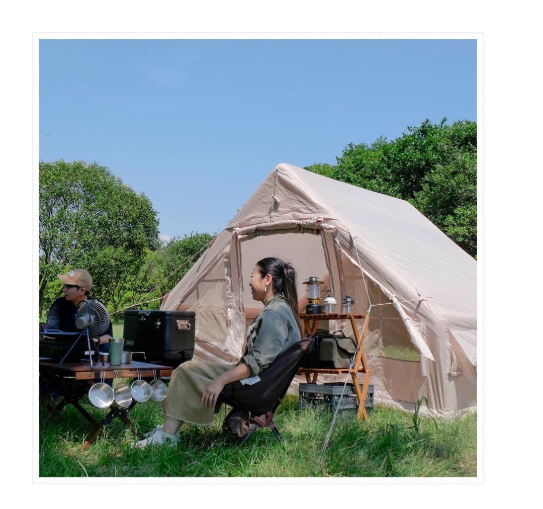 スタイリッシュテント エアーテント【べージュ】　1