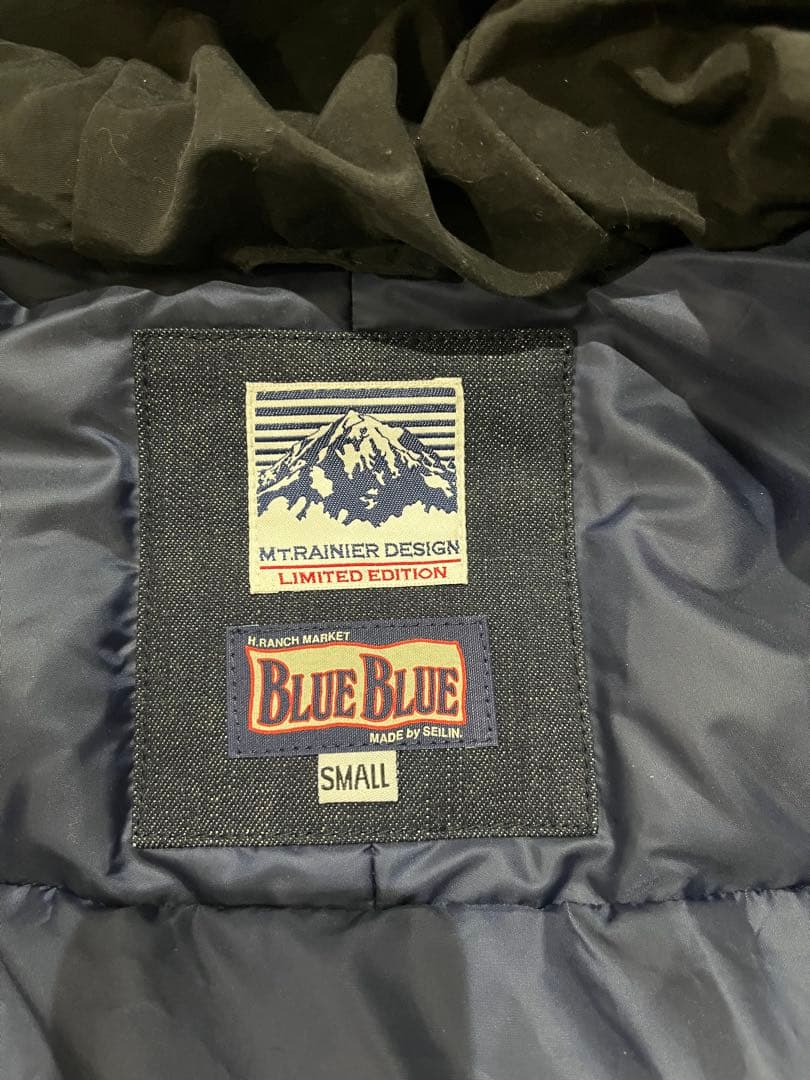 BLUE BLUE M.TRAINER DESIGN ダウンジャケット S