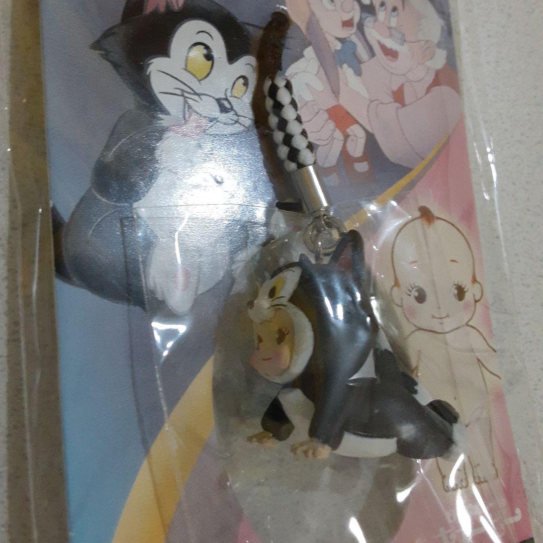 キュージョン☆ピノキオフィガロ&キューピーコラボマスコット☆根付け