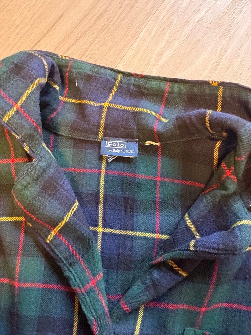 Polo by Ralph Lauren チェック柄パジャマセット XSサイズ