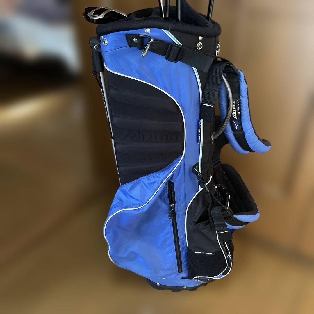 Mizuno クラブセット 青 ヘッドカバー付き