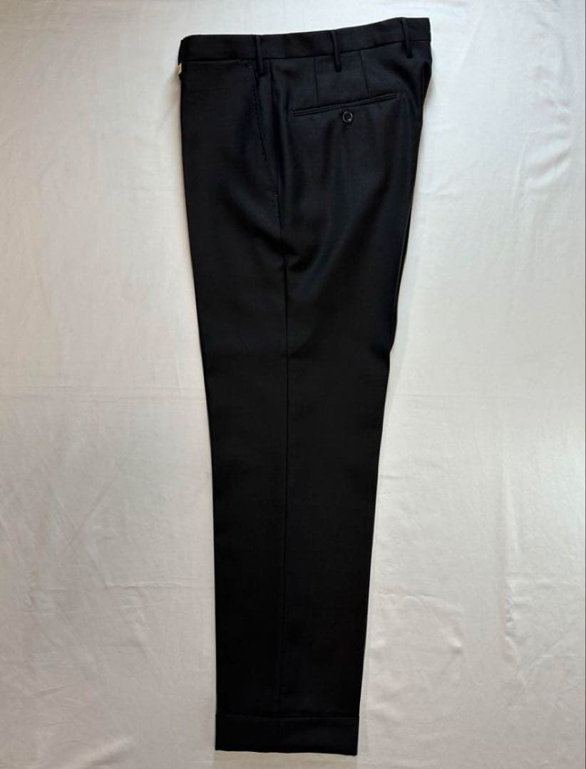 【美品クリーニング済】【発送日注意】INCOTEXブラウンウールスラックス48