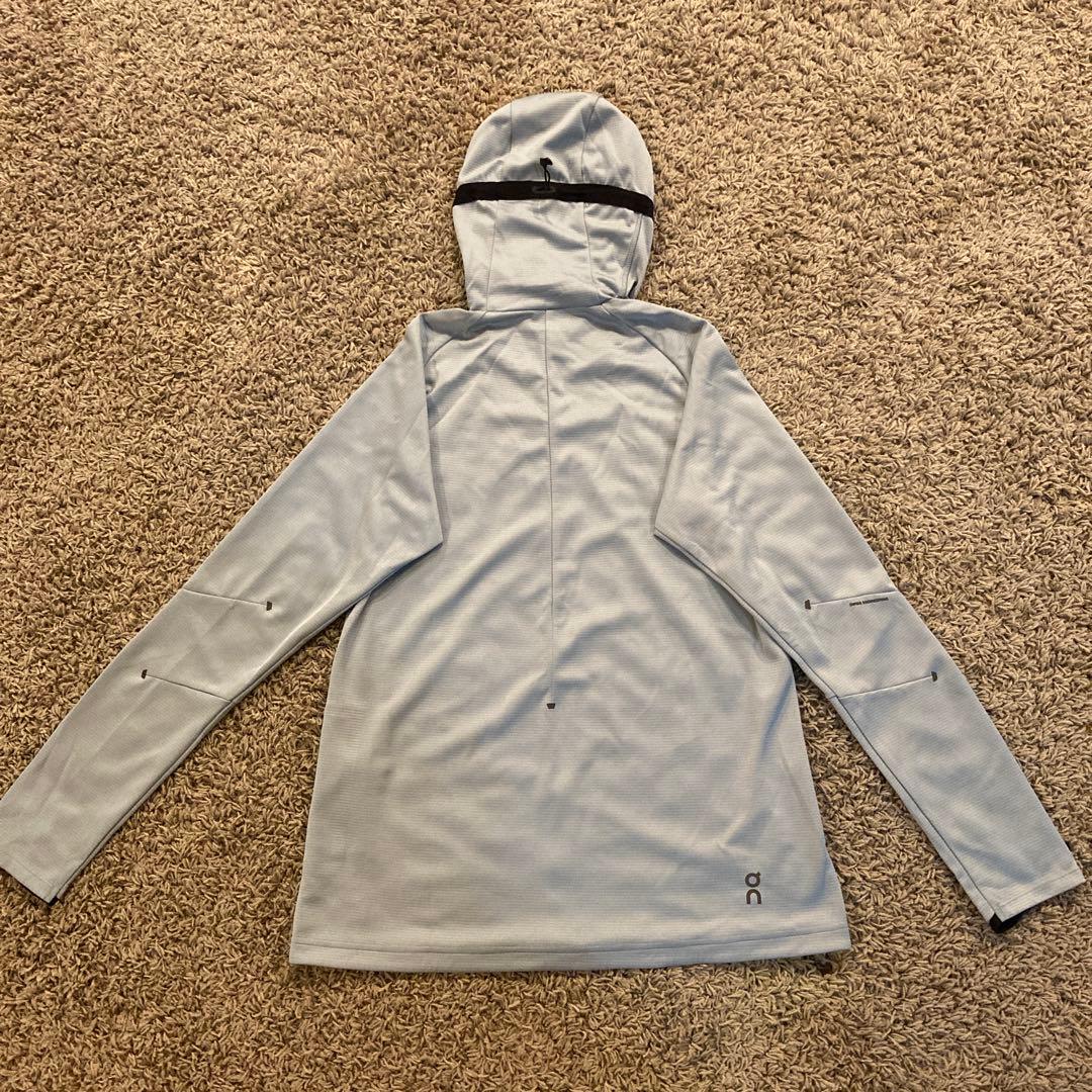 On CLIMATE ZIP HOODIE レディースM グレー系 パーカー