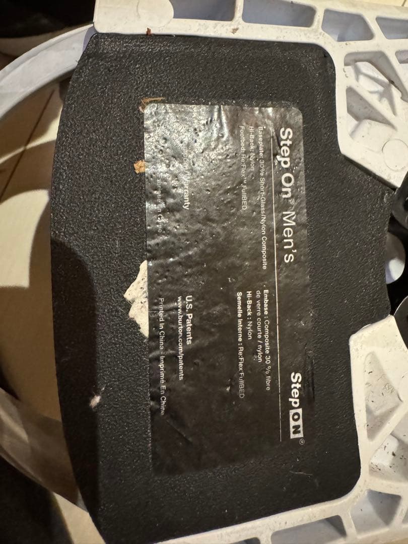 Burton ルーラー ステッブオン スノーボード ブーツ バインセット