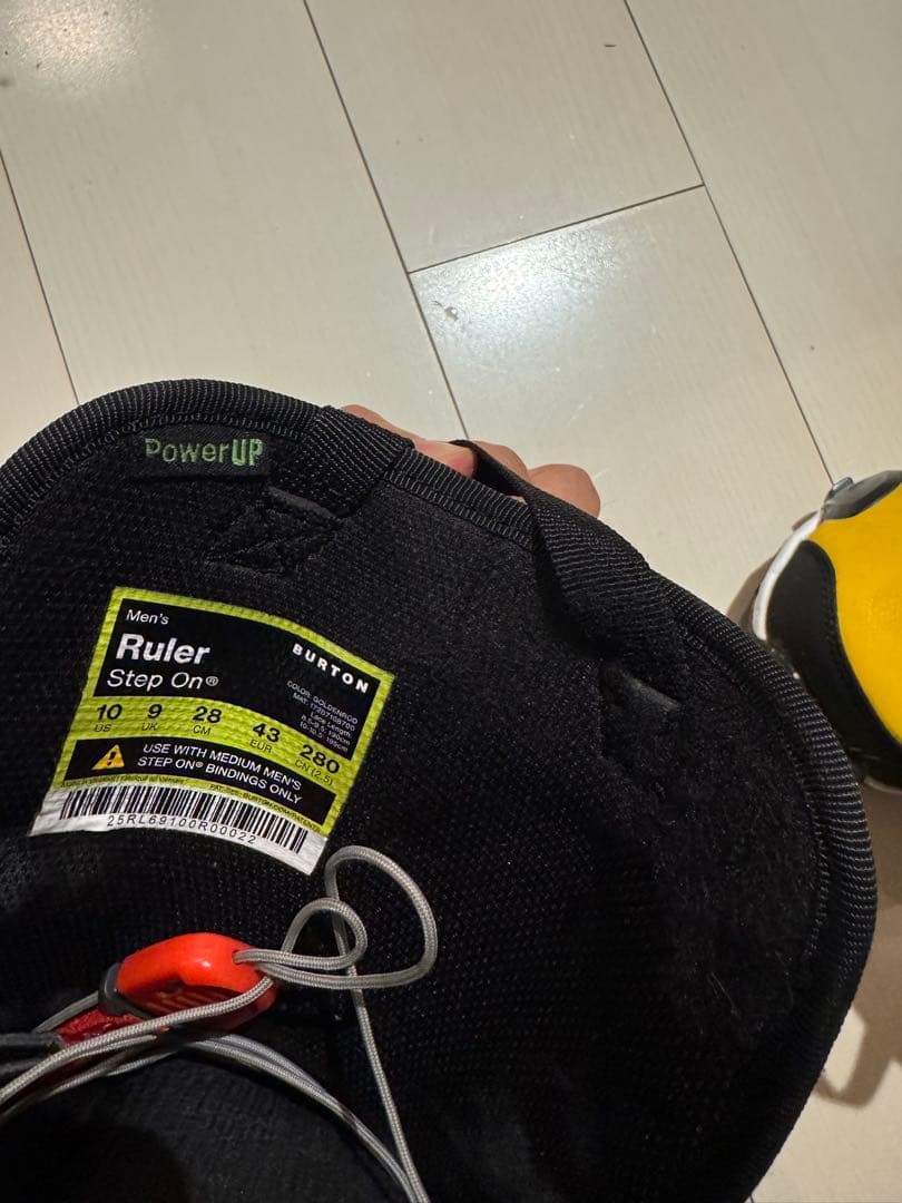 Burton ルーラー ステッブオン スノーボード ブーツ バインセット