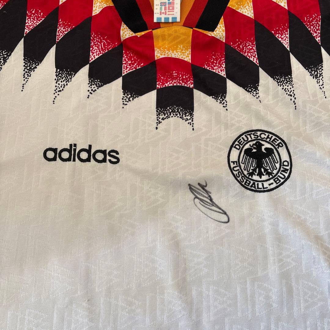 adidas ドイツ代表 ユニフォーム　M サイン入り